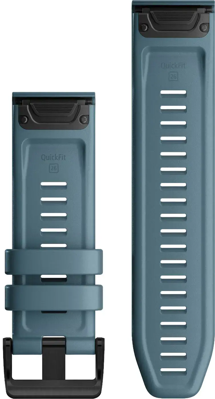 Ремінець Garmin QuickFit 26 Watch Bands Silicone - Lakeside Blue (010-12864-03)