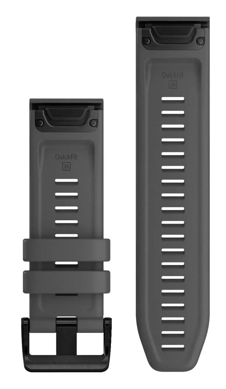 Ремінець Garmin QuickFit 26 Watch Bands Silicone - Slate Gray (010-12864-20)