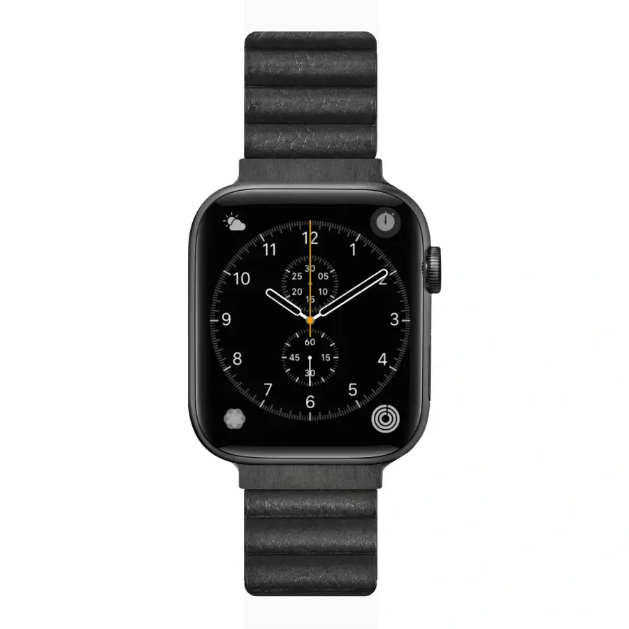 Ремешок LAUT NOVI LUXE для Apple Watch 38/40/41/42mm - Midnight (L_AWS_NL_BK)