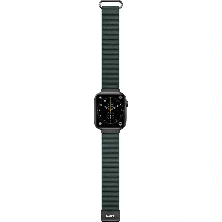 Ремешок LAUT NOVI LUXE для Apple Watch 38/40/41/42mm - Pine Green (L_AWS_NL_GN)