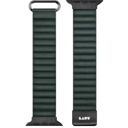 Ремінець LAUT NOVI LUXE для Apple Watch 38/40/41mm - Pine Green (L_AWS_NL_GN)