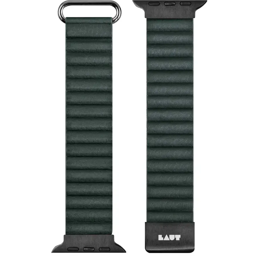Ремешок LAUT NOVI LUXE для Apple Watch 38/40/41/42mm - Pine Green (L_AWS_NL_GN)