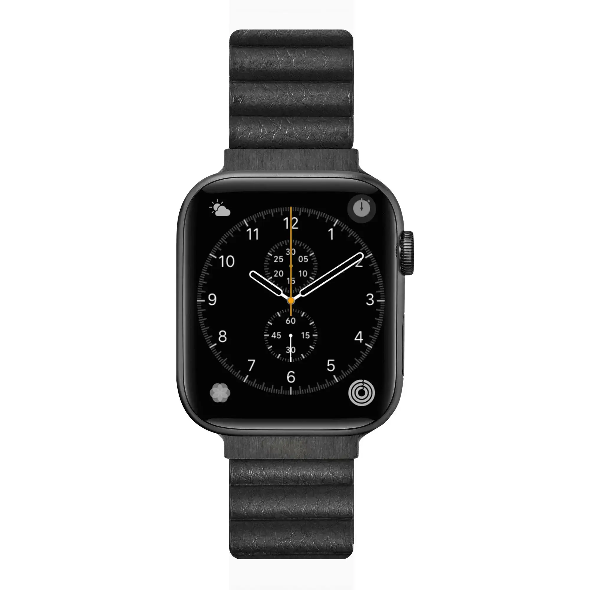 Ремешок LAUT NOVI LUXE для Apple Watch 42/44/45/49 мм - Midnight (L_AWL_NL_BK)