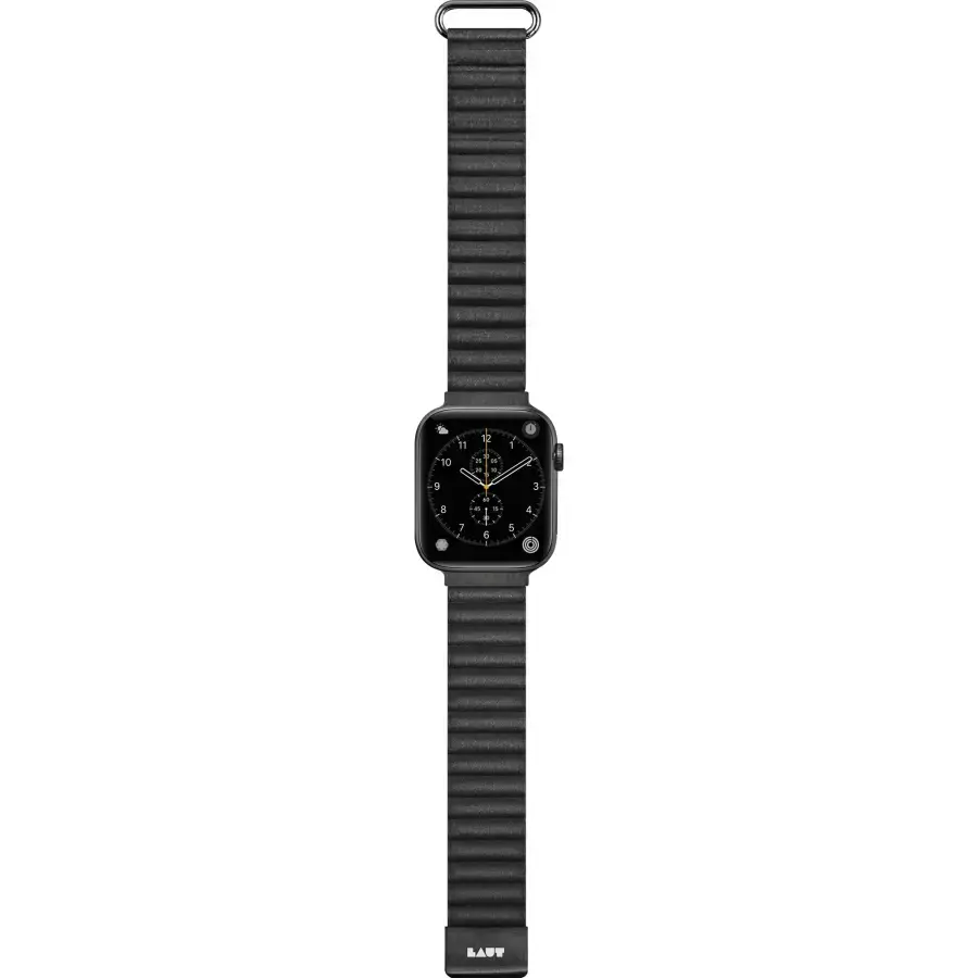 Ремінець LAUT NOVI LUXE для Apple Watch 42/44/45/49 мм - Midnight (L_AWL_NL_BK)