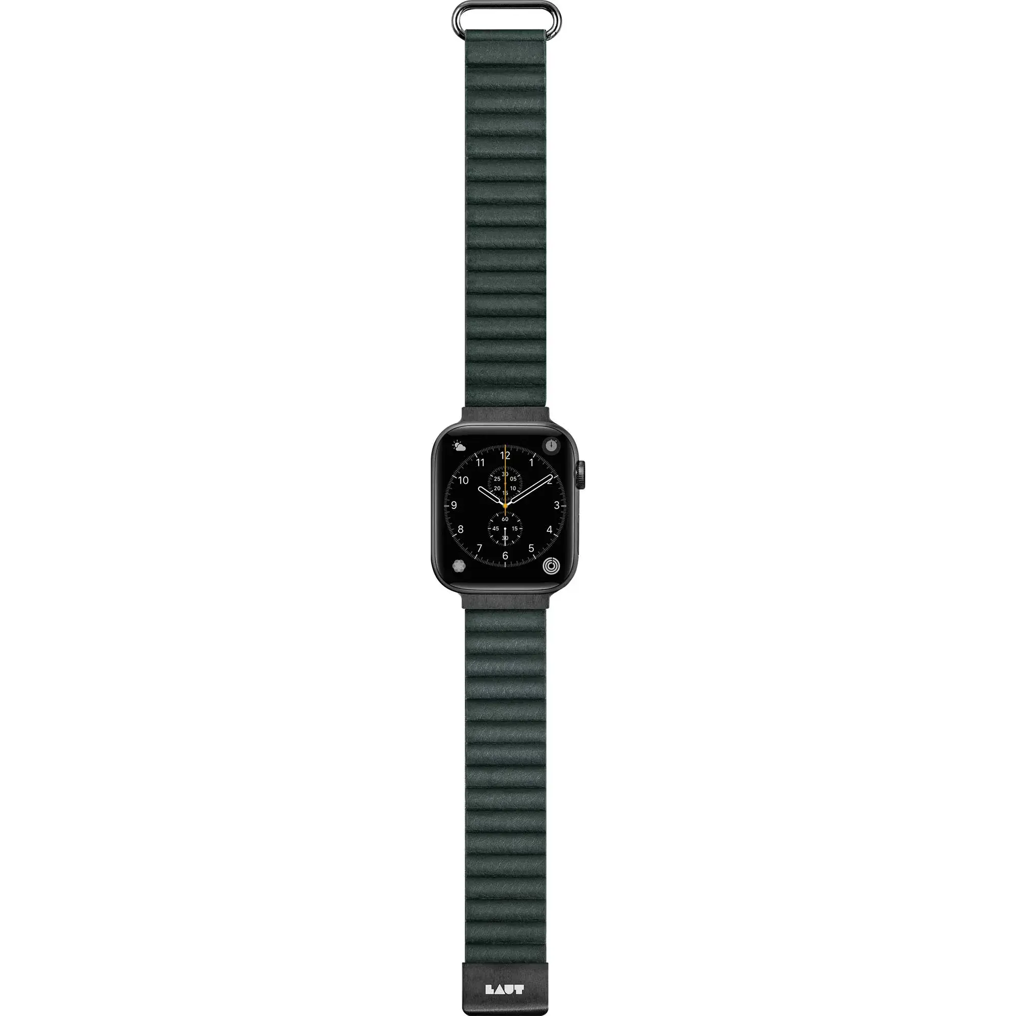 Ремешок LAUT NOVI LUXE для Apple Watch 42/44/45/49 мм - Pine Green (L_AWL_NL_GN)