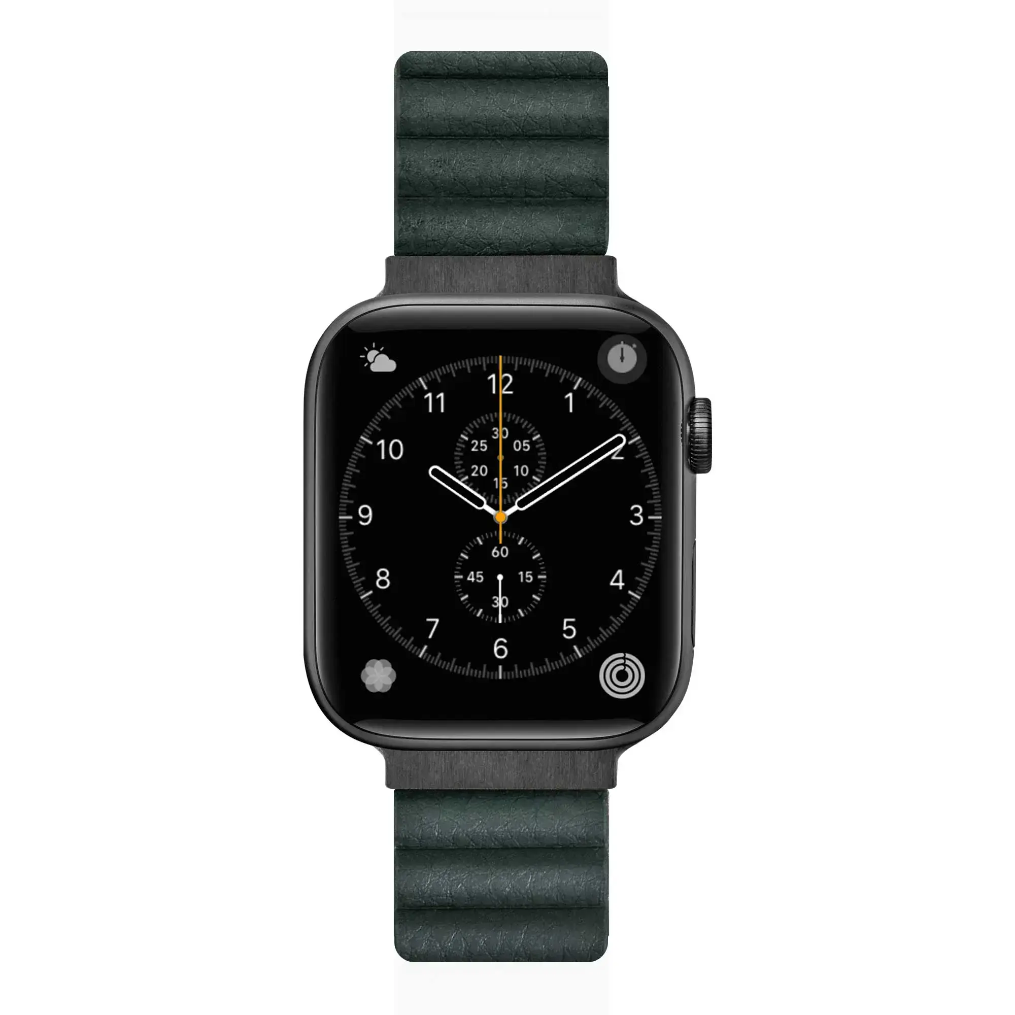 Ремешок LAUT NOVI LUXE для Apple Watch 42/44/45/49 мм - Pine Green (L_AWL_NL_GN)