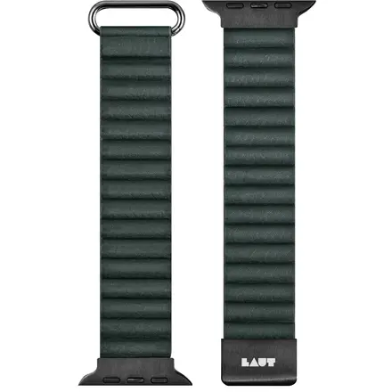 Ремешок LAUT NOVI LUXE для Apple Watch 42/44/45/49 мм - Pine Green (L_AWL_NL_GN)