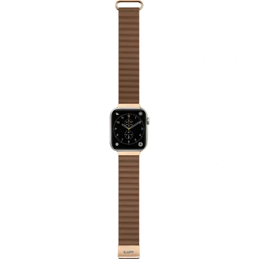 Ремешок LAUT NOVI LUXE для Apple Watch 42/44/45/49 мм - Sepia Brown (L_AWL_NL_BR)