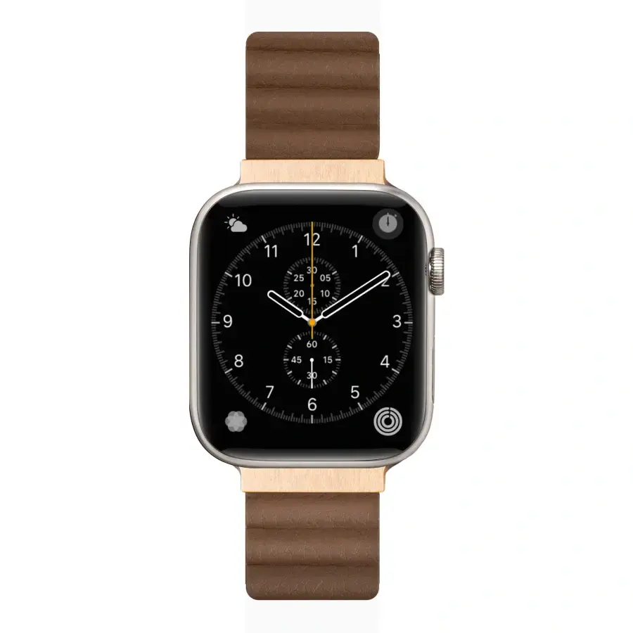 Ремешок LAUT NOVI LUXE для Apple Watch 42/44/45/49 мм - Sepia Brown (L_AWL_NL_BR)