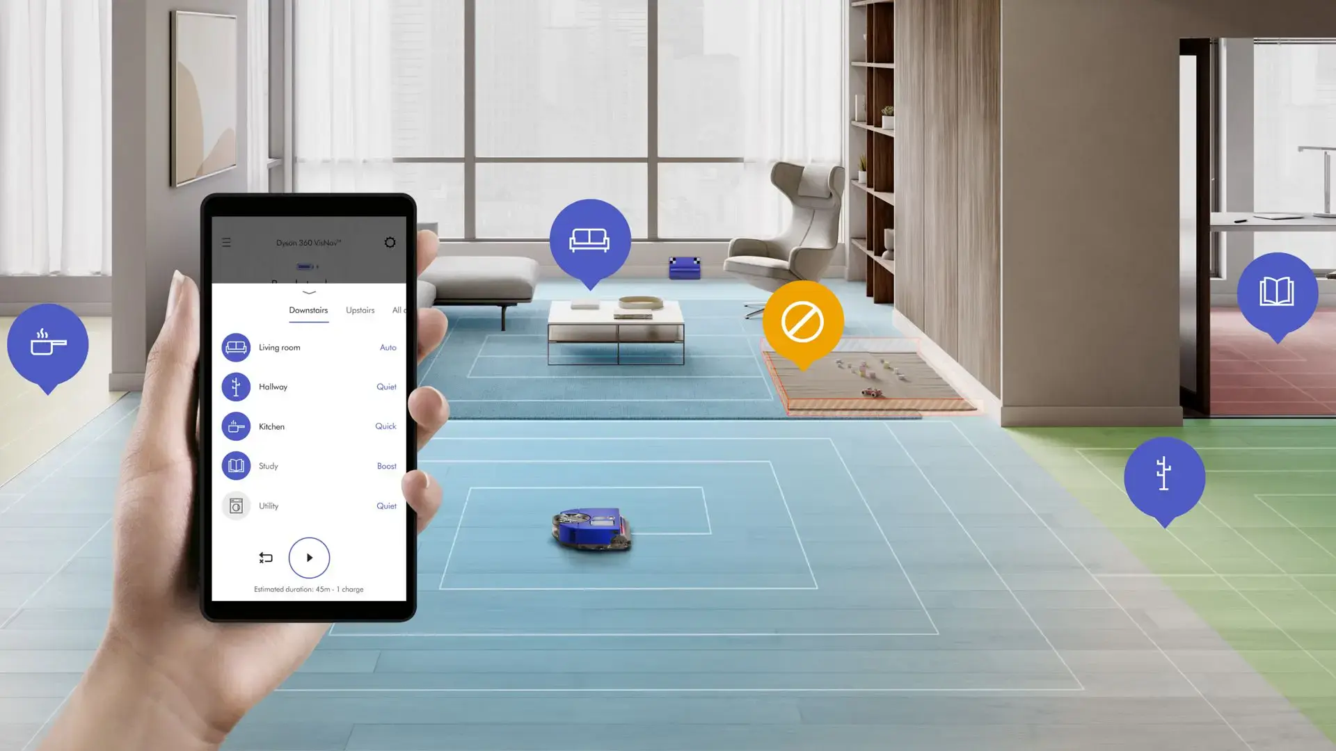 Робот-пилосос Dyson 360 Vis Nav robot vacuum (304640-01)