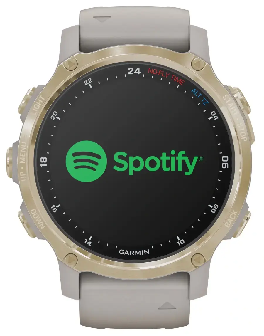 Смарт-годинник Garmin Descent Mk2S Light Gold with Light Sand Silicone Band (010-02403-01)
