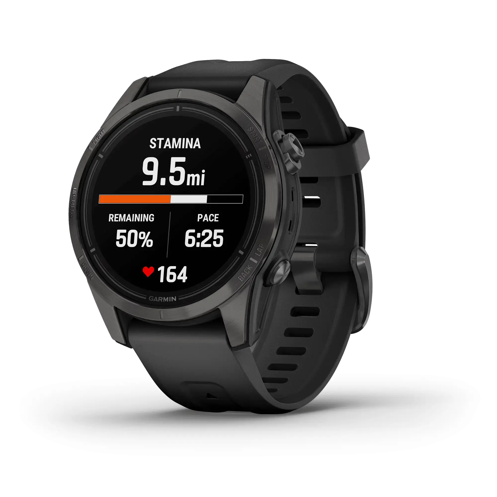 Смарт-годинник Garmin Epix Pro (Gen 2) Sapphire Edition | 42 mm Carbon Grey DLC Titanium with Black Band (010-02802-15)