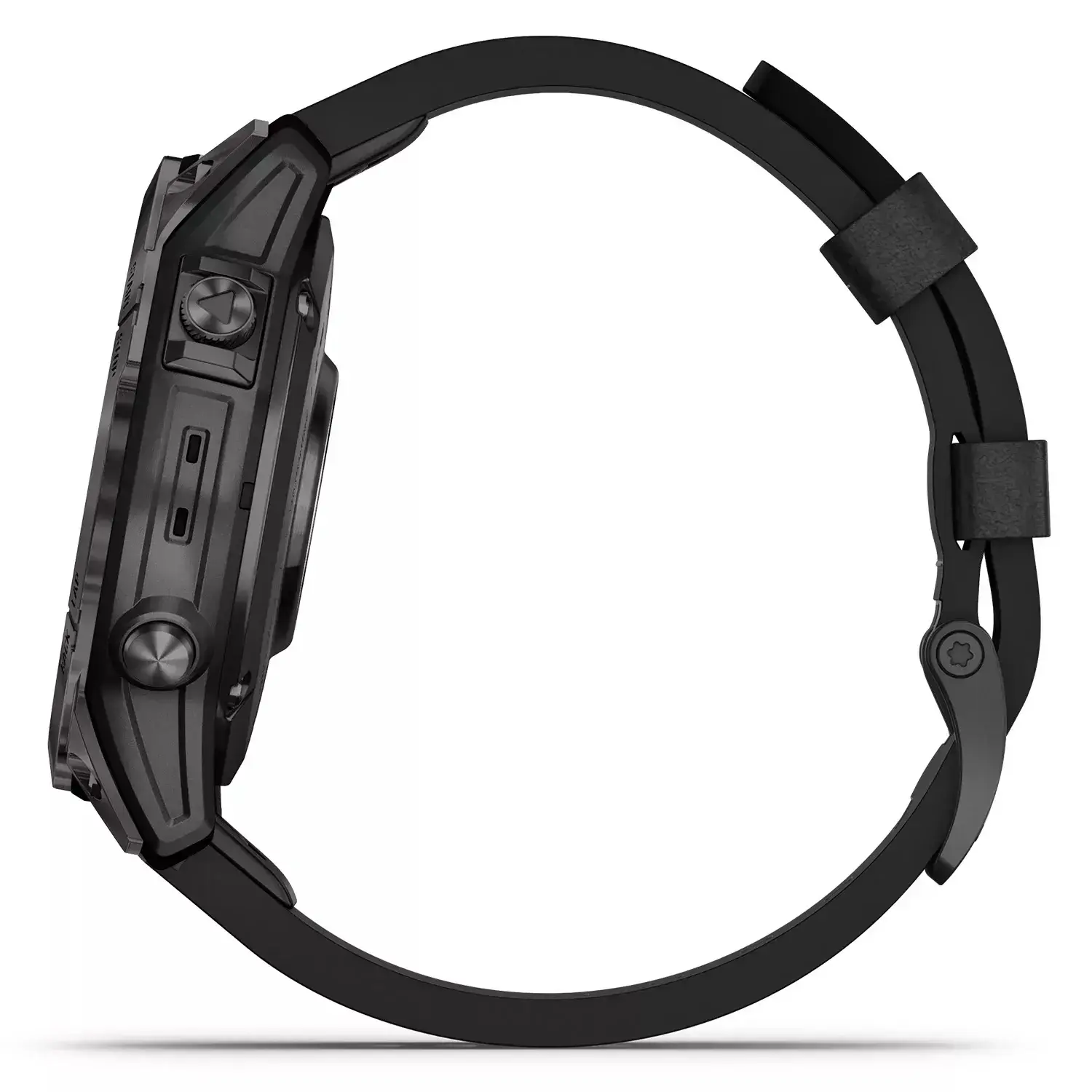 Смарт-часы Garmin Epix Pro (Gen 2) Sapphire Edition | 47 mm Carbon Grey DLC Titanium with Black Leather Band (010-02803-30)