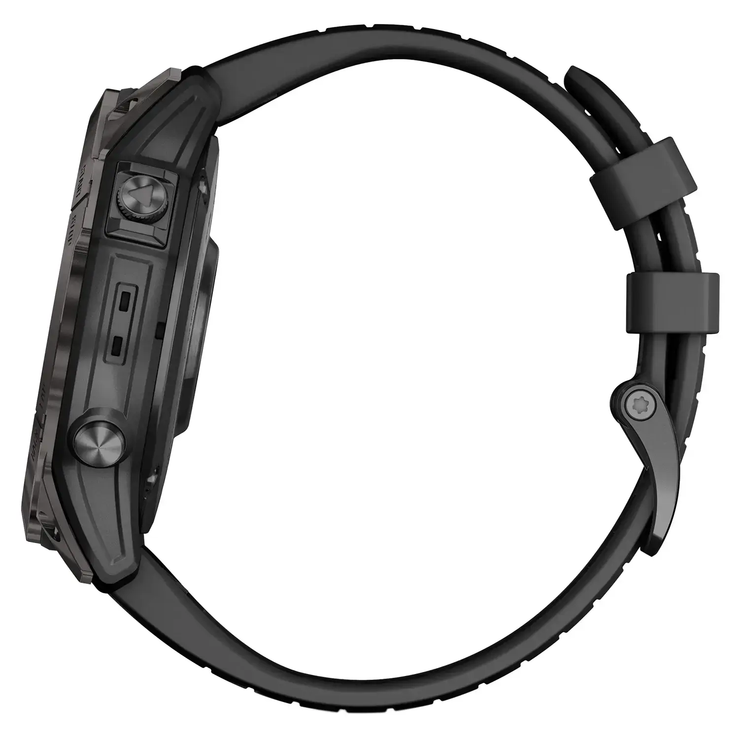 Смарт-годинник Garmin Epix Pro (Gen 2) Sapphire Edition | 51 mm Carbon Gray DLC Titanium with Black Band Band (010-02804-01)