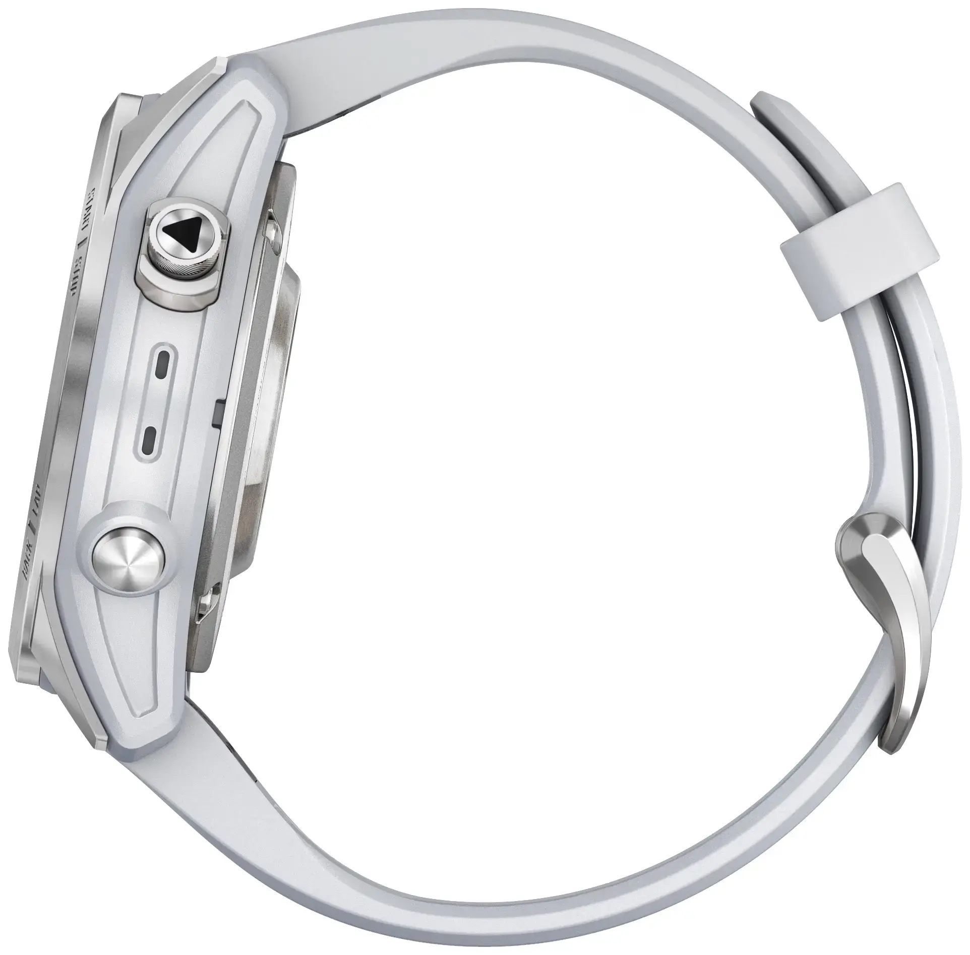 Смарт-годинник Garmin Epix Pro (Gen 2) Standard Edition | 42 mm Silver with Whitestone Band (010-02802-01)