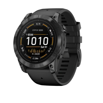 Смарт-годинник Garmin Epix Pro (Gen 2) Standard Edition | 51 mm Slate Gray with Black Band (010-02804-21)