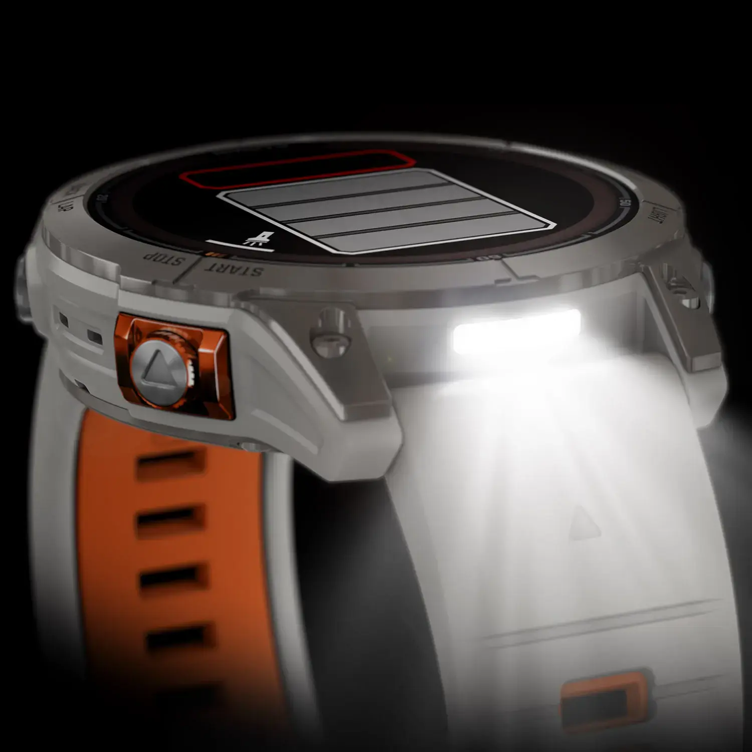 Смарт-годинник Garmin Fenix 7 Pro Sapphire Solar Edition | 47 мм Titanium with Chestnut Leather Band (010-02777-30)