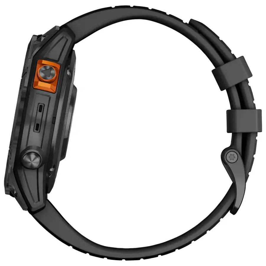 Смарт-годинник Garmin Fenix 7 Pro Solar Edition | 47 мм Slate Gray with Black Band (010-02777-01)