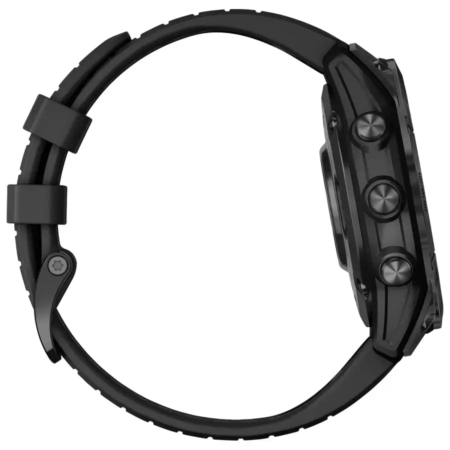 Смарт-годинник Garmin Fenix 7 Pro Solar Edition | 47 мм Slate Gray with Black Band (010-02777-01)