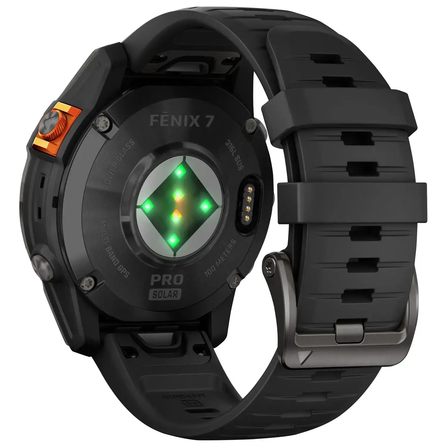 Смарт-часы Garmin Fenix 7 Pro Solar Edition | 47 мм Slate Gray with Black Band (010-02777-01)