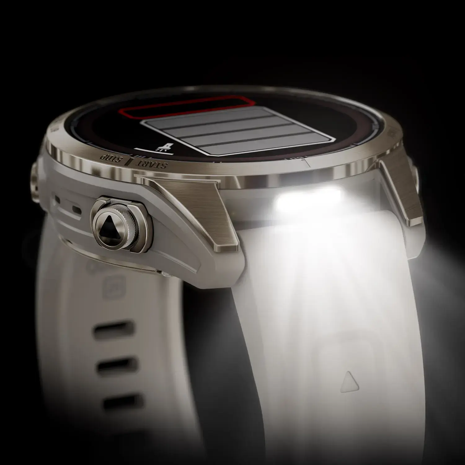 Смарт-часы Garmin Fenix 7S Pro Sapphire Solar Edition | 42 мм Soft Gold with Light Sand Band (010-02776-15)