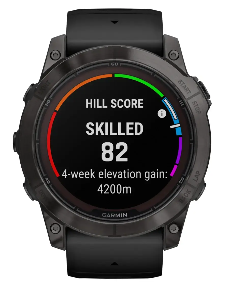 Смарт-годинник Garmin Fenix 7X Pro Sapphire Solar Edition | 51 мм Carbon Grey DLC Titanium with Black Band (010-02778-11)