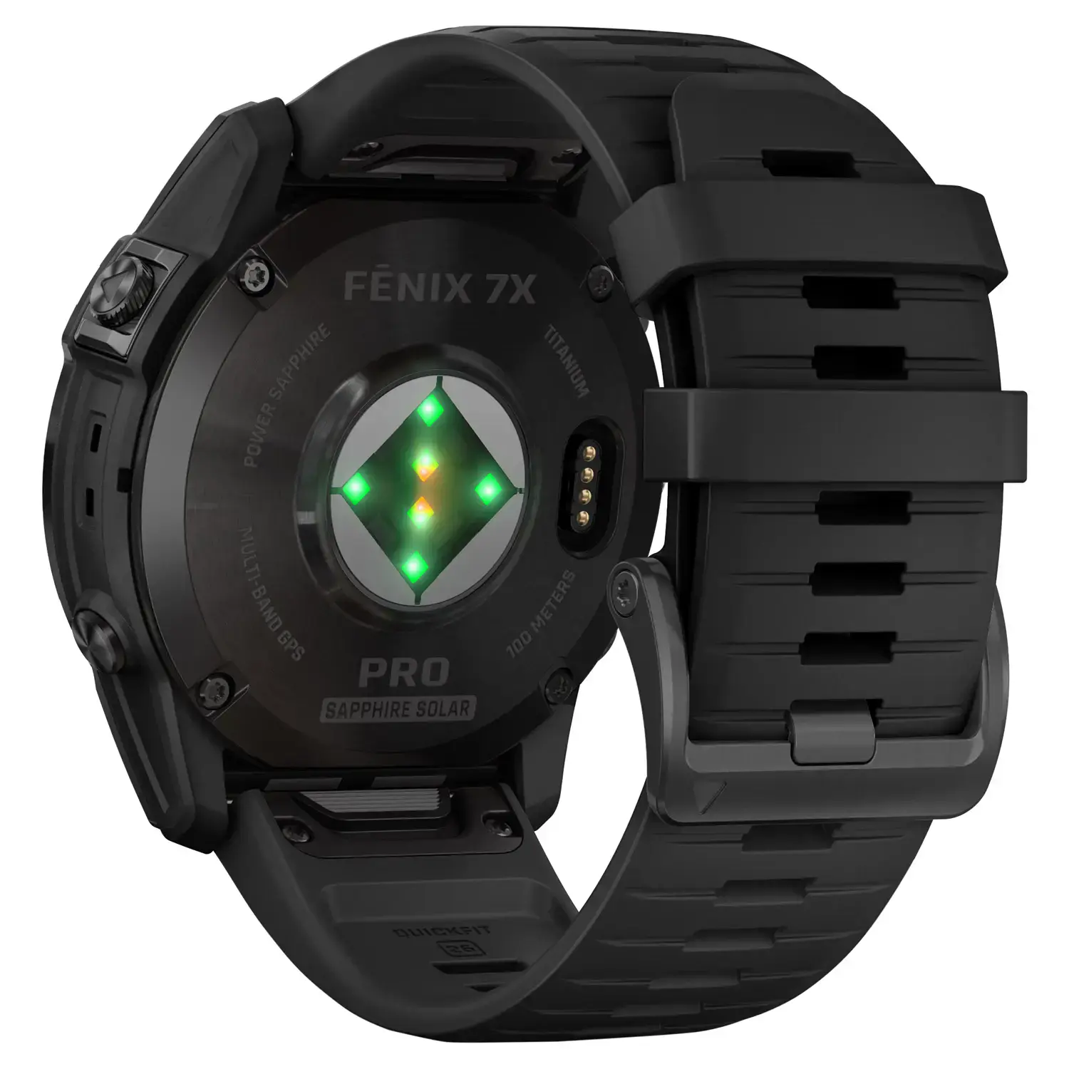 Смарт-часы Garmin Fenix 7X Pro Sapphire Solar Edition | 51 мм Carbon Grey DLC Titanium with Black Band (010-02778-11)