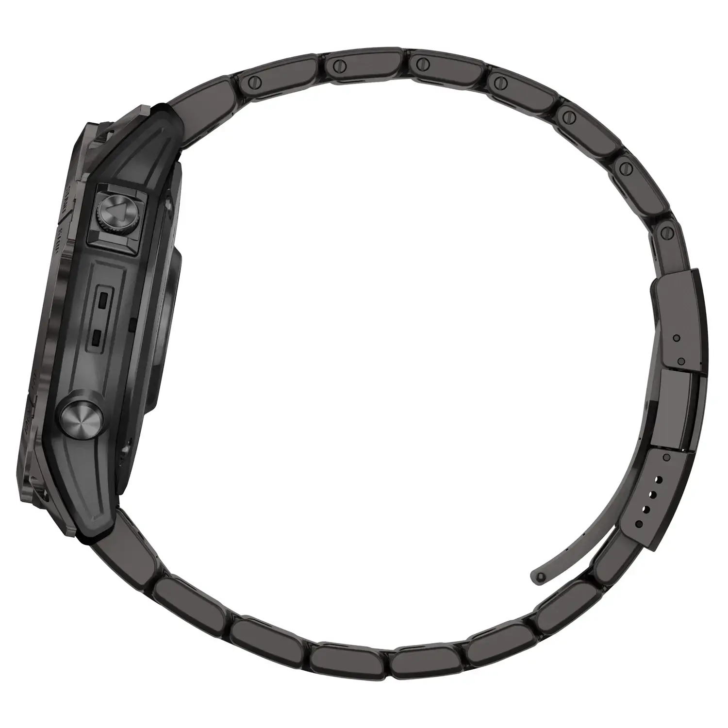 Смарт-годинник Garmin Fenix 7X Pro Sapphire Solar Edition | 51 мм Carbon Gray DLC Titanium with Vented Titanium Bracelet (010-02778-30)