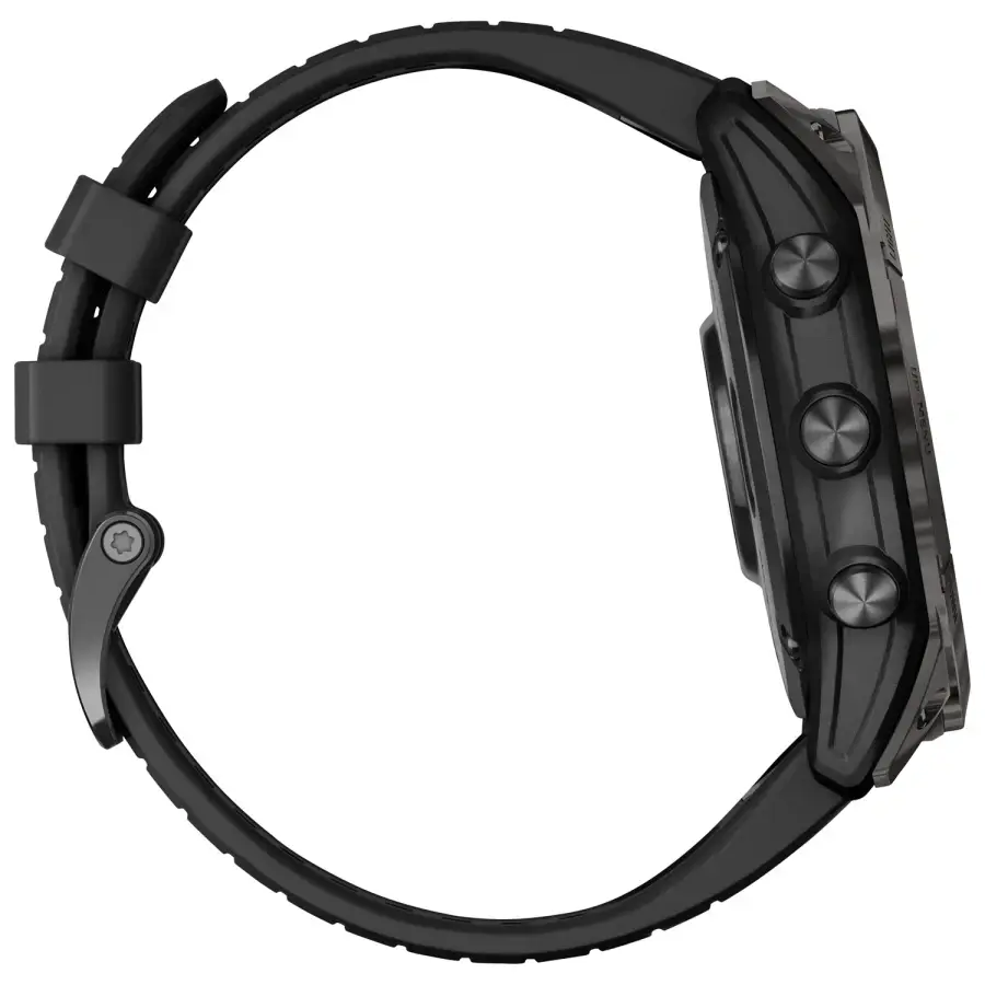 Смарт-годинник Garmin Fenix 7X Pro Solar Edition | 51 мм Slate Gray with Black Band (010-02778-01)
