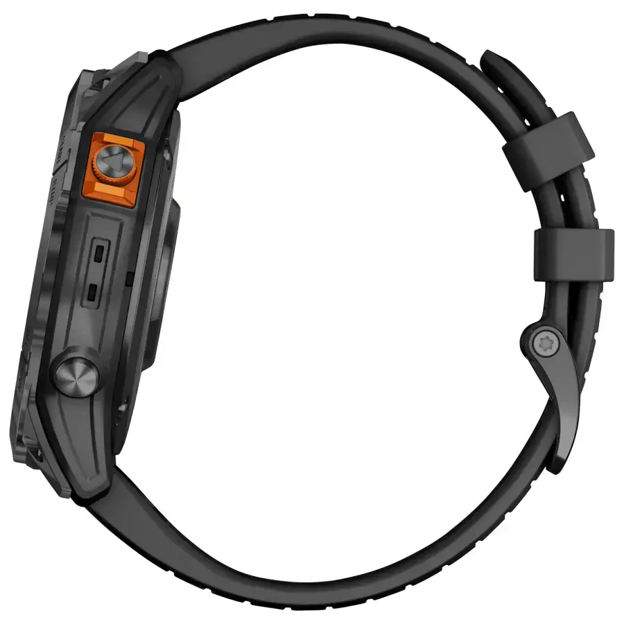 Смарт-годинник Garmin Fenix 7X Pro Solar Edition | 51 мм Slate Gray with Black Band (010-02778-01)