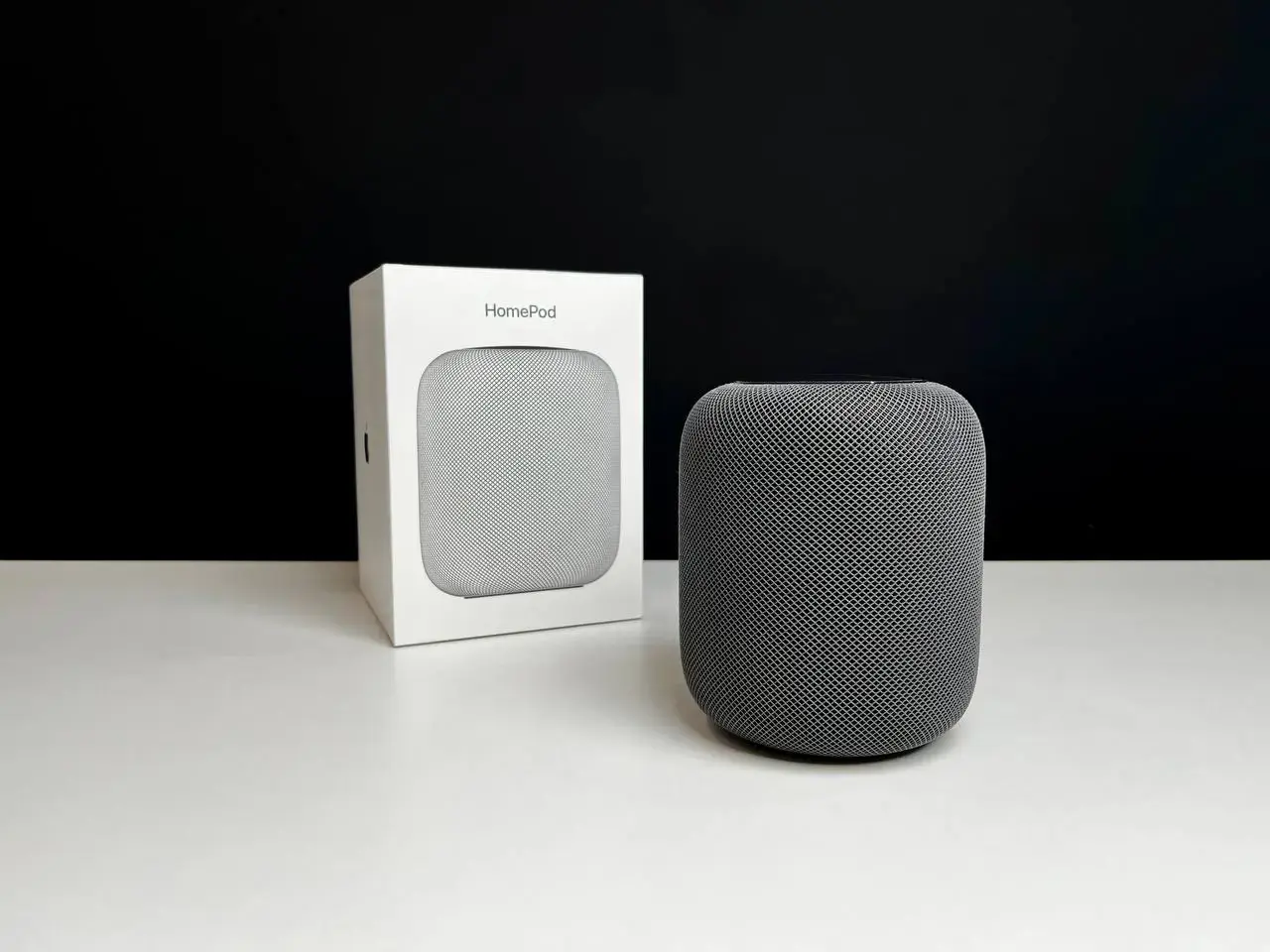 🎧USED Apple HomePod Space Gray (MQHW2), (Стан - 9.5/10, гарантія - 1 міс.)