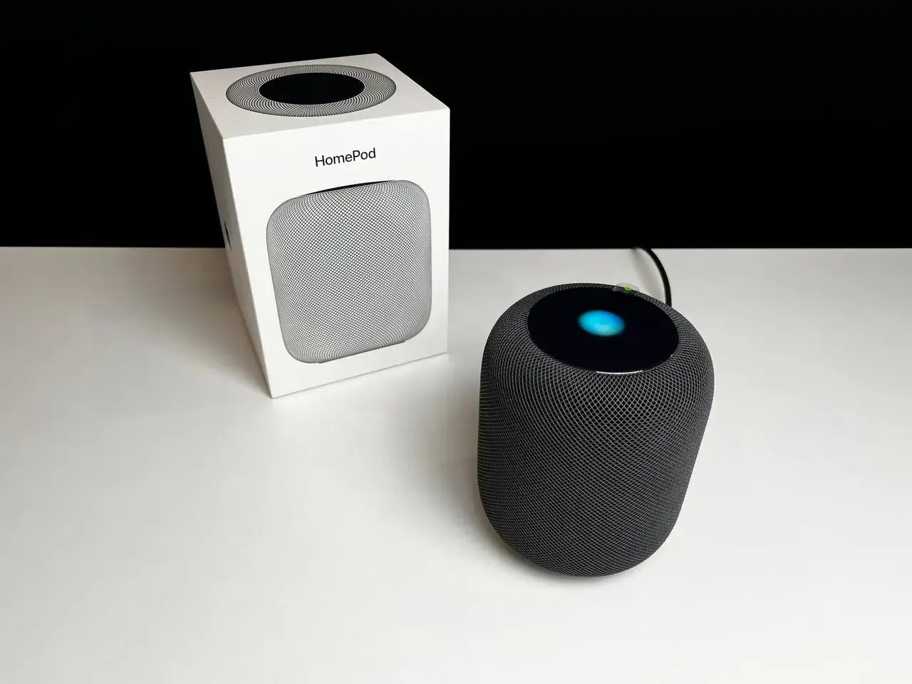 🎧USED Apple HomePod Space Gray (MQHW2), (Стан - 9.5/10, гарантія - 1 міс.)
