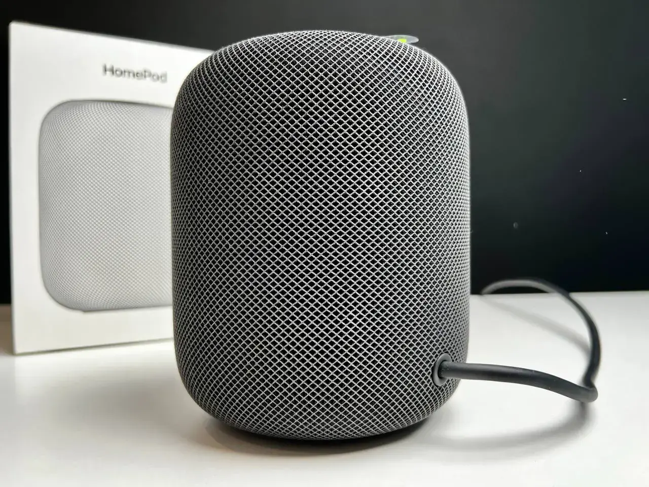 🎧USED Apple HomePod Space Gray (MQHW2), (Стан - 9.5/10, гарантія - 1 міс.)