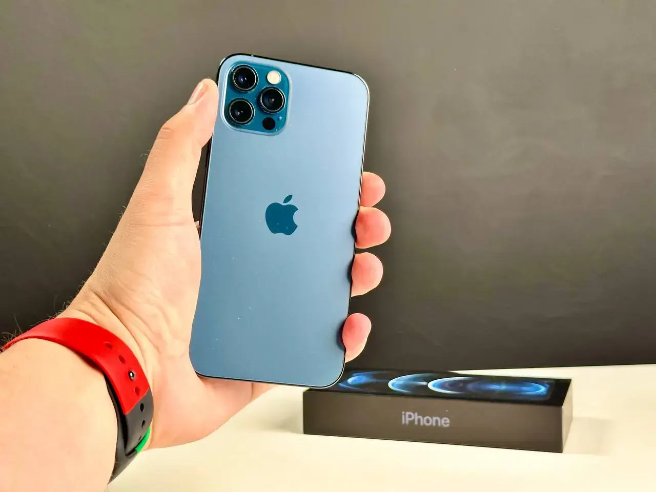 USED Apple iPhone 12 Pro 512GB Pacific Blue (MGM43, MGMX3)🔋85% (Стан - 9/10, Комплект - повний | гарантія - 1 міс.)