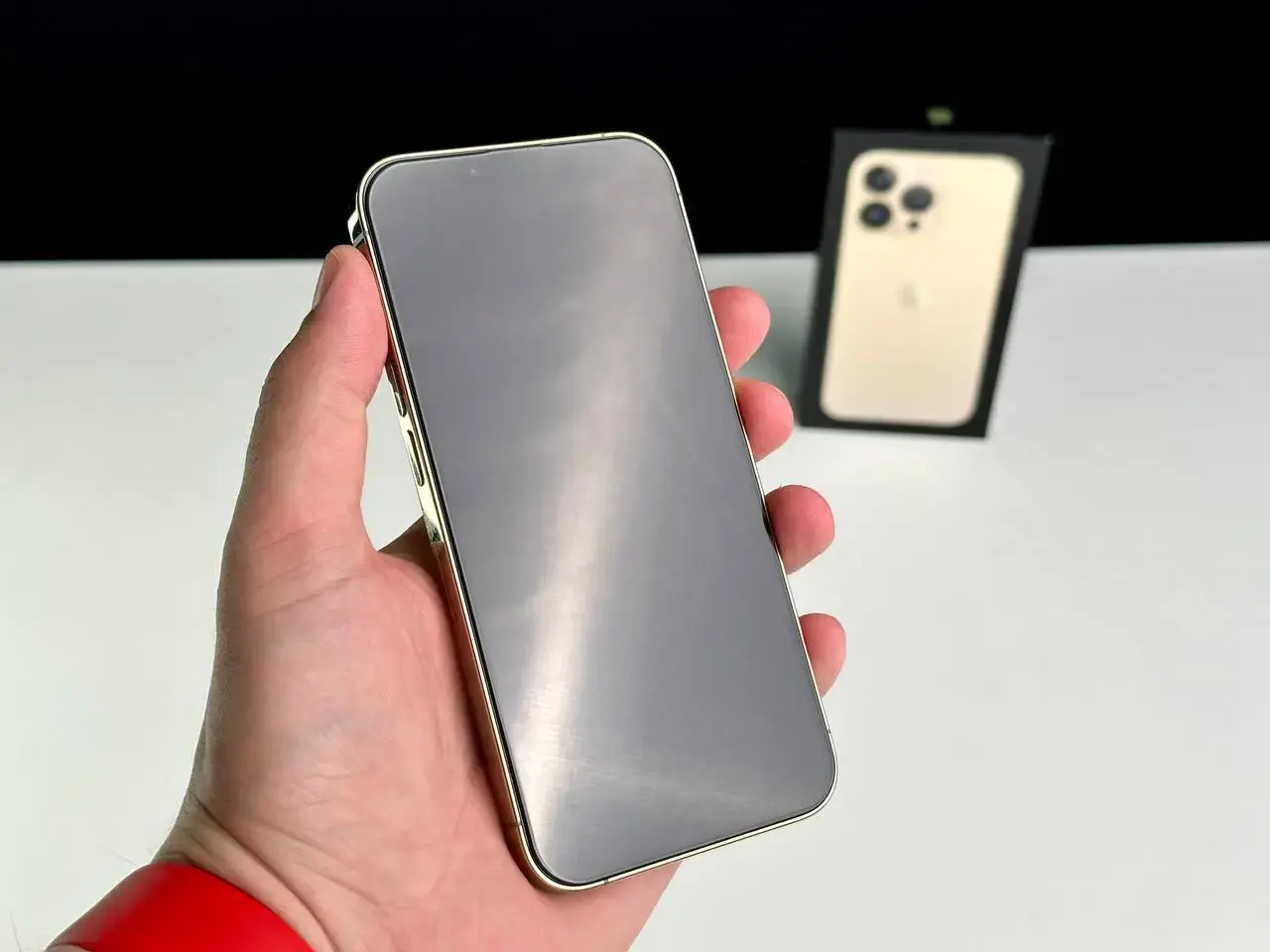 USED Apple iPhone 13 Pro 128GB Gold (MLTR3, MLVC3)🔋89% (Стан - 9/10, Комплект - iPhone, коробка | гарантія - 1 міс.)
