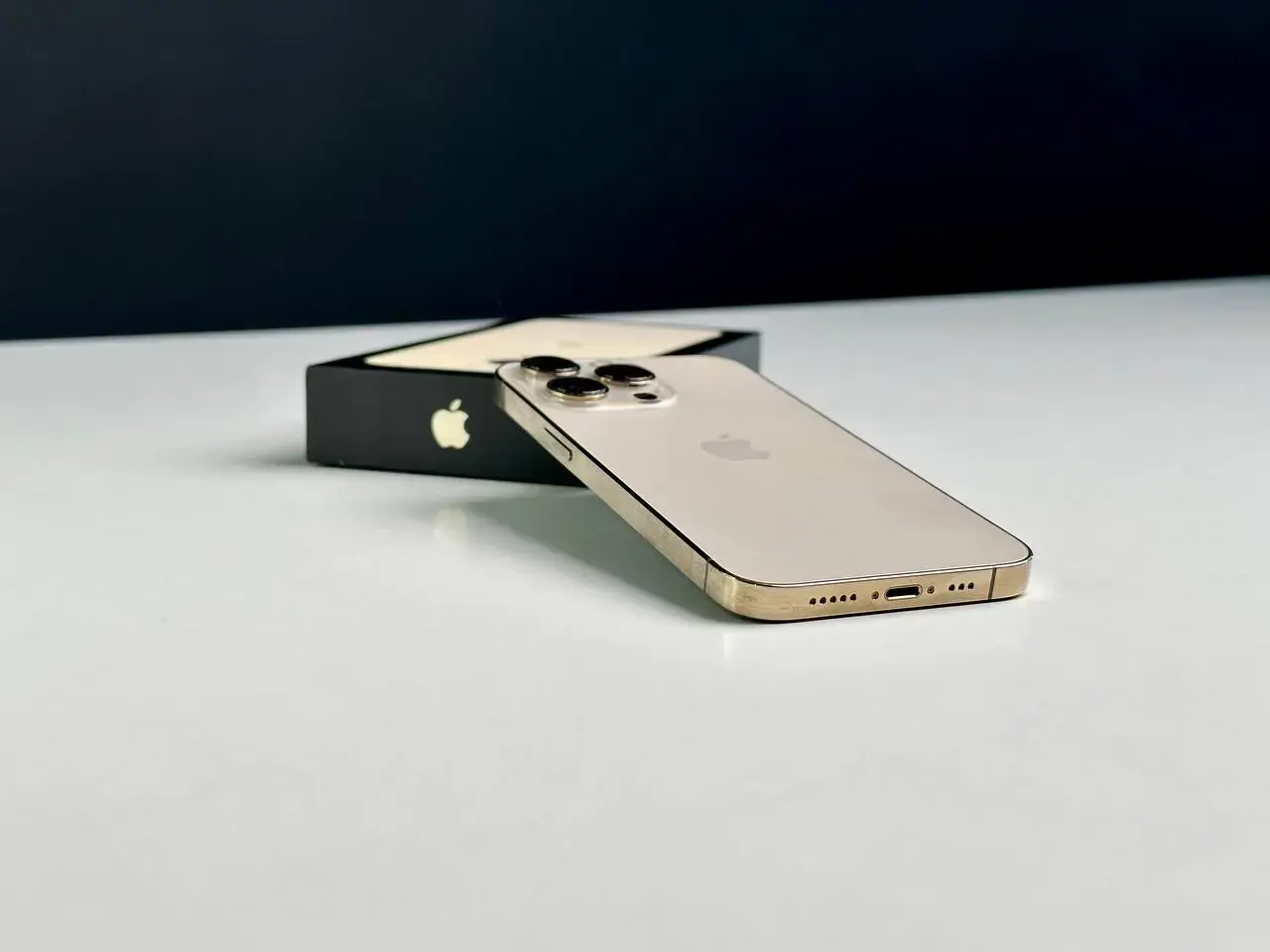 USED Apple iPhone 13 Pro 128GB Gold (MLTR3, MLVC3)🔋89% (Стан - 9/10, Комплект - iPhone, коробка | гарантія - 1 міс.)