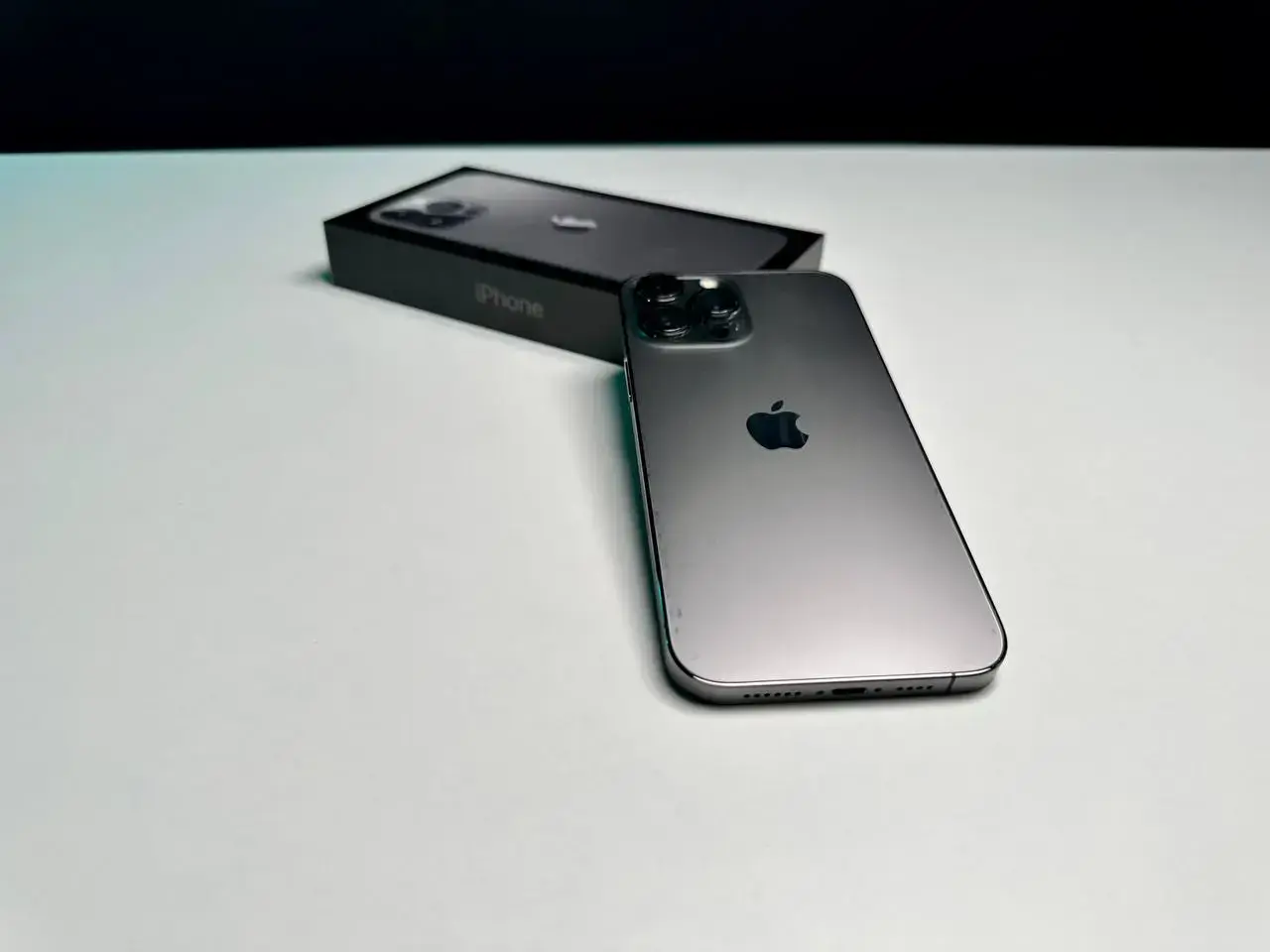 USED Apple iPhone 13 Pro Max 128GB Graphite (MLKL3, MLL63)🔋87% (Стан - 9/10, Комплект - повний | гарантія - 1 міс.)