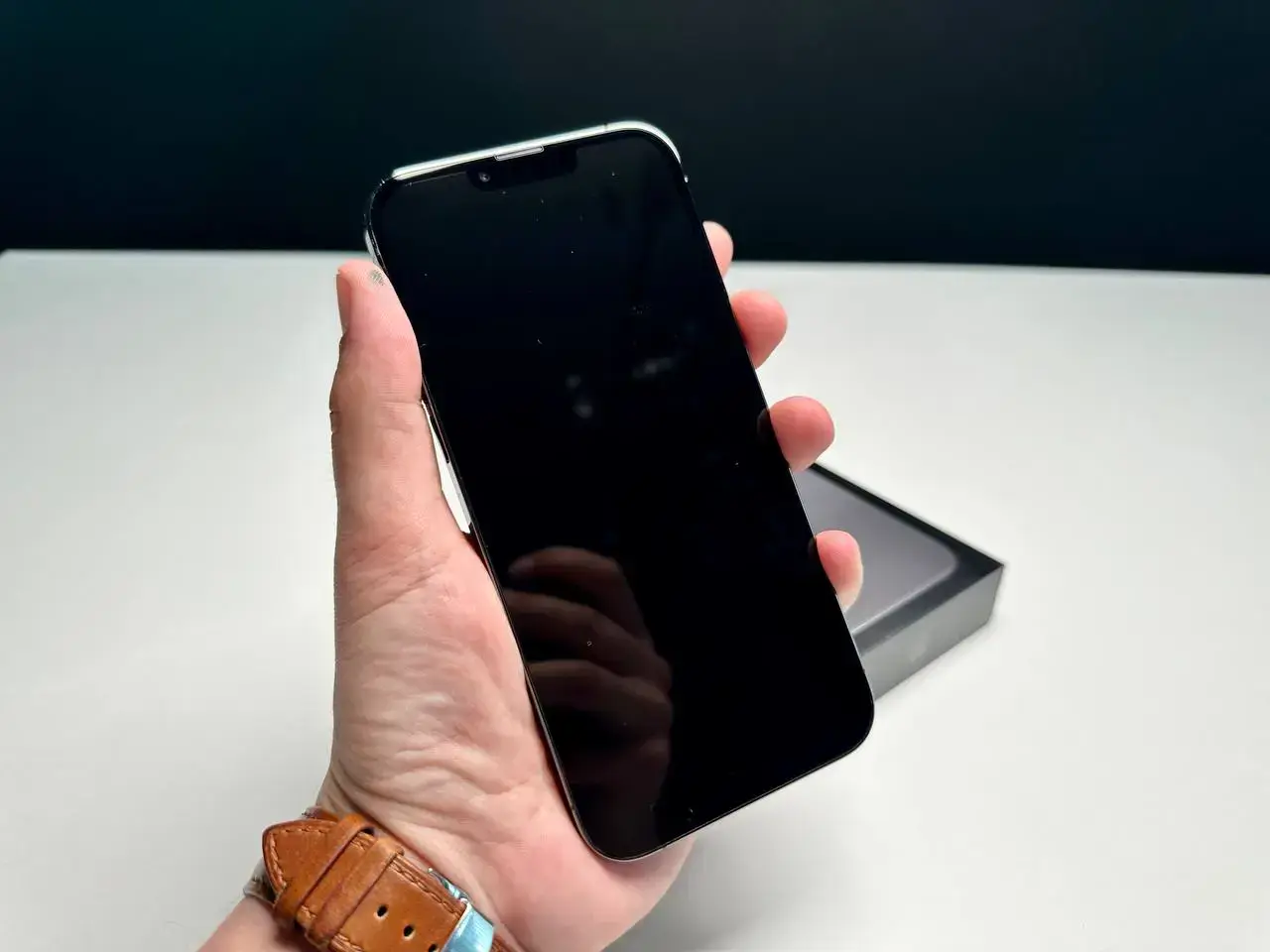 USED Apple iPhone 13 Pro Max 128GB Graphite (MLKL3, MLL63)🔋87% (Стан - 9/10, Комплект - повний | гарантія - 1 міс.)