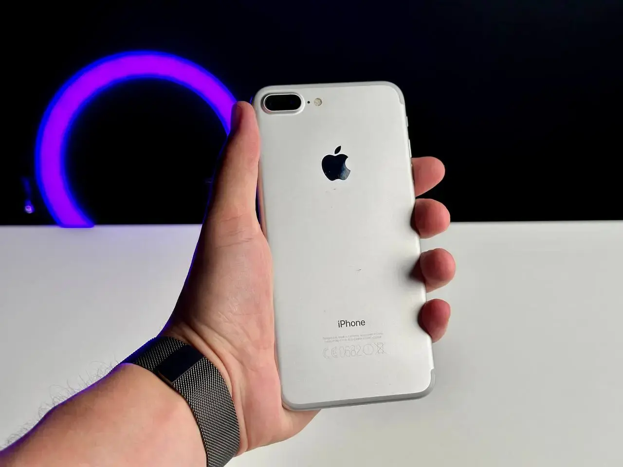 USED iPhone 7 Plus 256Gb Silver (MN4X2)🔋100% (Стан - 9/10, Комплект - iPhone | гарантія - 1 міс.)