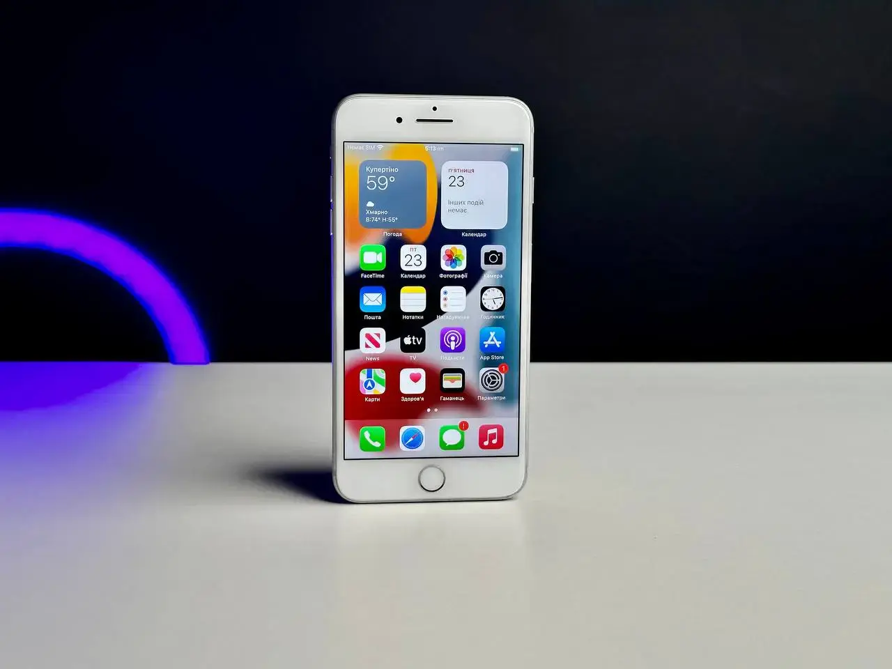 USED iPhone 7 Plus 256Gb Silver (MN4X2)🔋100% (Стан - 9/10, Комплект - iPhone | гарантія - 1 міс.)