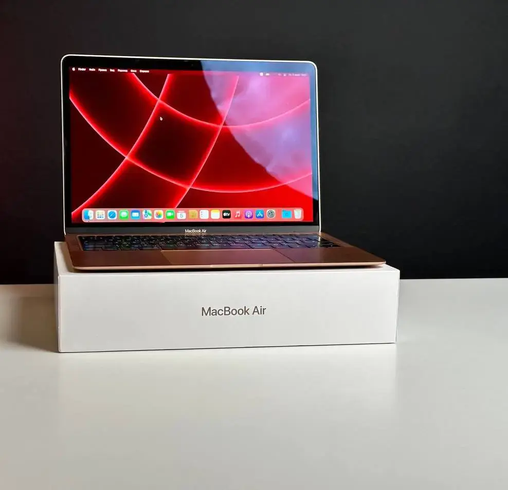 USED MacBook Air 13" Gold 2018 (MREE2) (i5 | 8 ГБ | 128 ГБ SSD)(Состояние - 9/10 Комплект - полное | Гарантия - 1 мес | Состояние аккумулятора - 833 циклов)