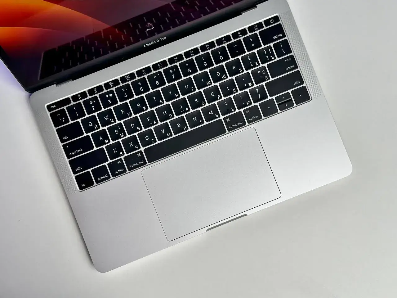 USED MacBook Pro 13" Silver (MPXR2) 2017 (i5/8GB/128SSD)(Стан - 9/10. Комплект - повний | гарантія - 1 міс.) - Cycle 0