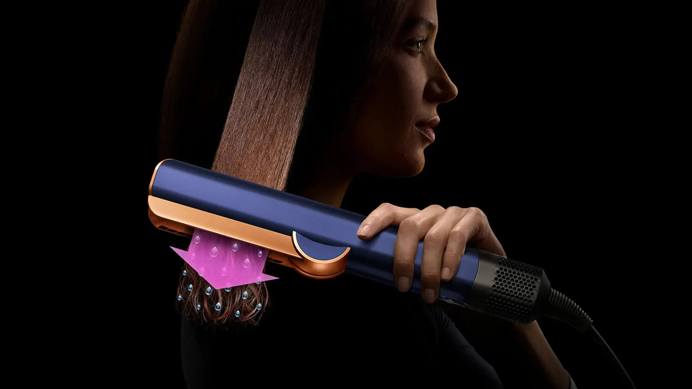 Выпрямитель для волос Dyson Airstrait HT01 - Prussian Blue/Rich Copper (408215-01) EU