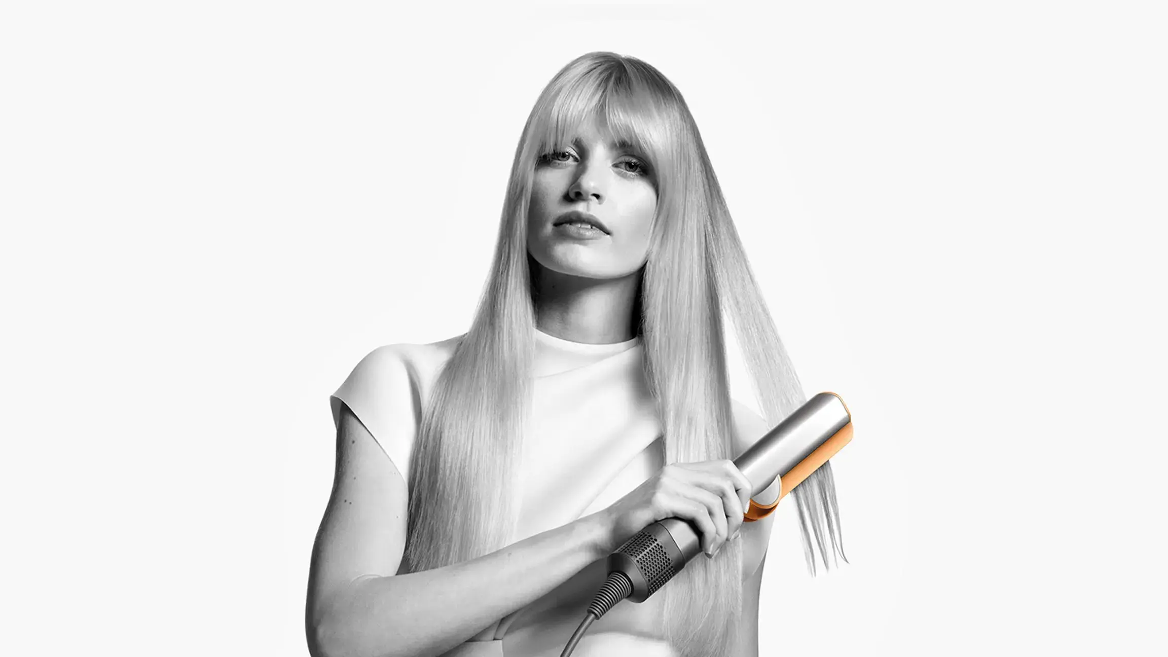 Вирівнювач для волосся Dyson Airstrait HT01 - Nickel/Copper (401321-01) US