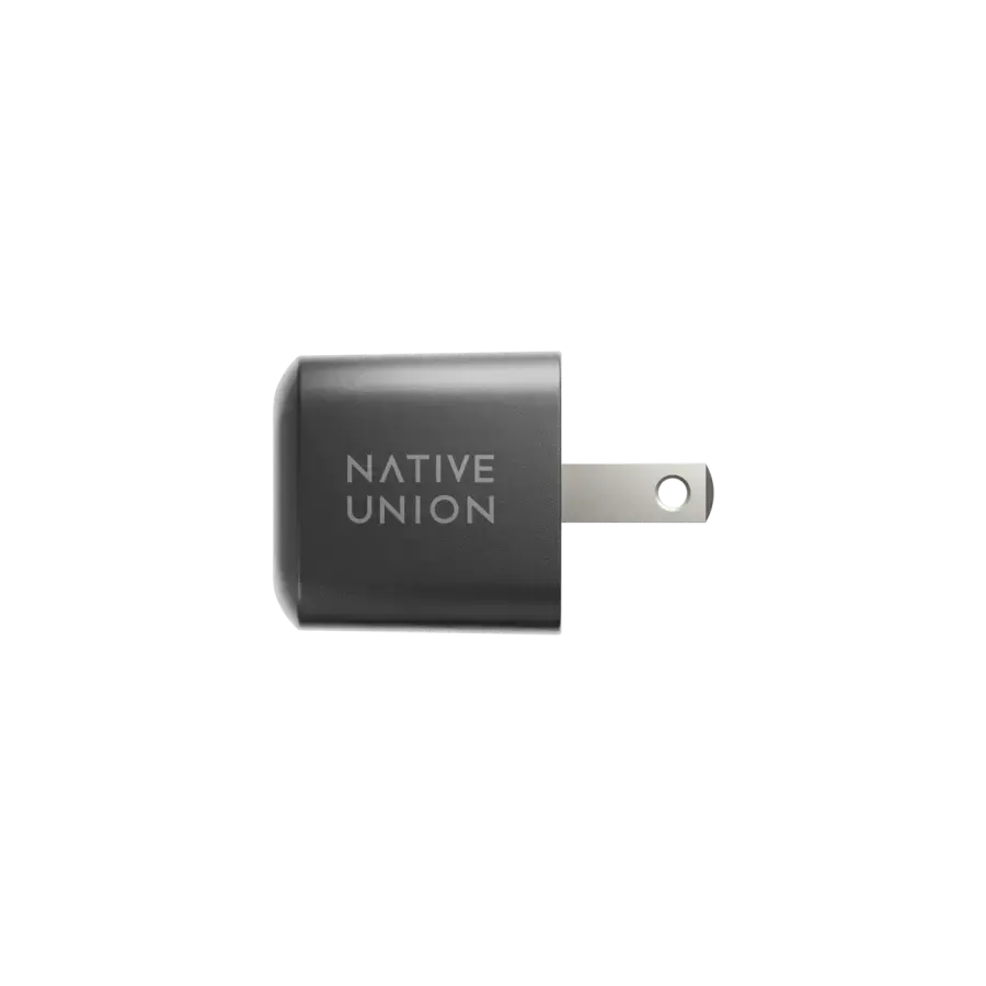 Зарядний пристрій Native Union Fast GaN Charger PD 30W USB-C Port Black (FAST-PD30-2-BLK-EU)