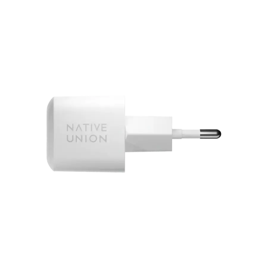 Зарядний пристрій Native Union Fast GaN Charger PD 30W USB-C Port White (FAST-PD30-2-WHT-EU)