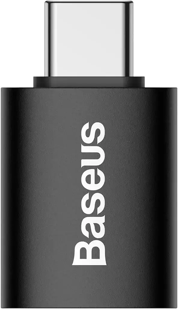 Адаптер USB Type-C Baseus Ingenuity Series Mini OTG Adaptor Type-C to USB-A 3.1 Black (ZJJQ000001)