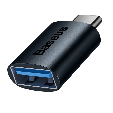 Адаптер USB Type-C Baseus Ingenuity Series Type-C Male to USB 3.1 Female Mini OTG Blue (ZJJQ000003)