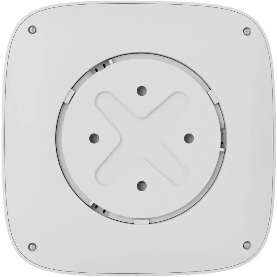 Ajax FireProtect 2 RB [Heat/Smoke/CO] White – беспроводной пожарный датчик с сенсорами дыма, температуры и угарного газа со сменными батареями