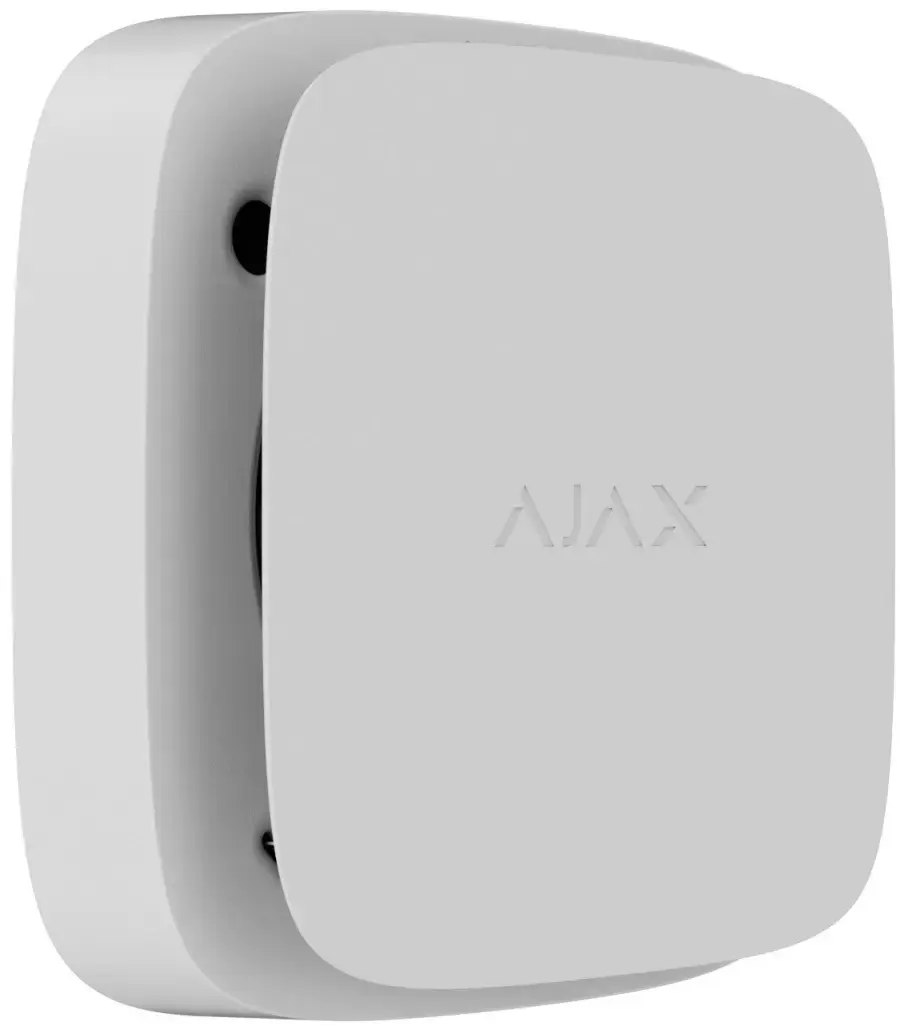 Ajax FireProtect 2 RB [Heat/Smoke] White – Беспроводной пожарный датчик с сенсорами дыма и температуры с сменными батареями